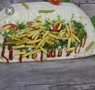 ფრი სალათით ლავაშში, დიდი