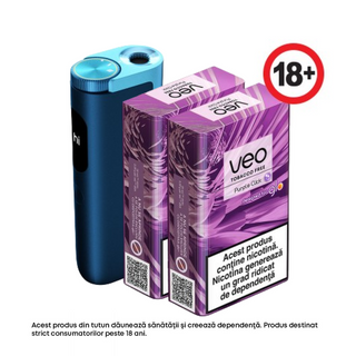 Starter Kit glo™ Hyper PRO Lapis Blue + veo™ Purple Click
