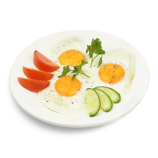 Жареные яйца