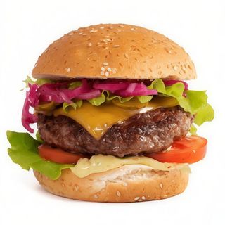 Hamburguesa De Ternera A La Plancha (Grande)