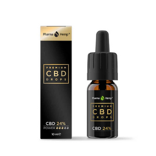 Óleo de CBD 24% Pharma Hemp Premium.