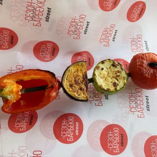 Шашлык из овощей