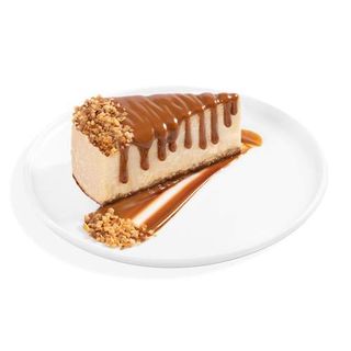 Sernik z Białą Czekoladą i karmel z solą morską 160 g