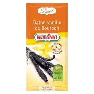 Baton de vanilie de bourbon plic Kotanyi 3g