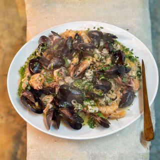 Platou fructe de mare sote