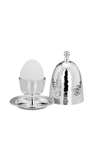 Suport argintat ou cu tavita si capac