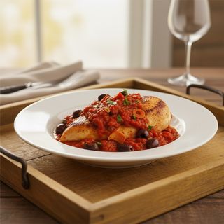 Pollo alla puttanesca