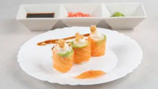 Prženi sushi škampi