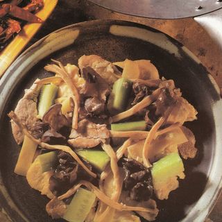 152. Maiale con verdure