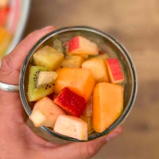 Macedonia con frutta di stagione