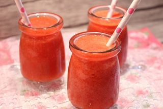 jus de fraise orange