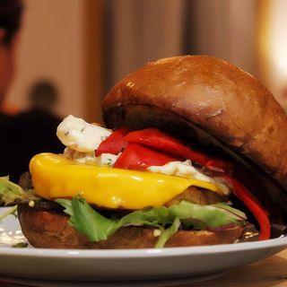 Burger La Mediterrània, vegan