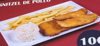 Especial Snitzel De Pollo