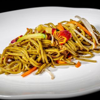 27. Spaghetti di tè verde