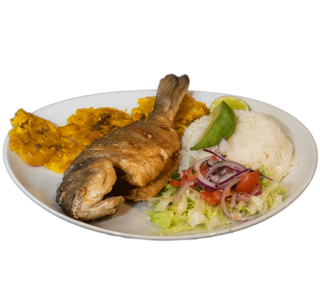 Dorada Frita Con Menestra