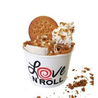 Gelado de Bolacha Maria e Caramelo Salgado