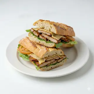 Bocadillo De Pata Asada