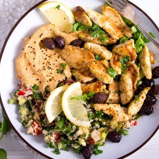 Chicken Shawarma Plate