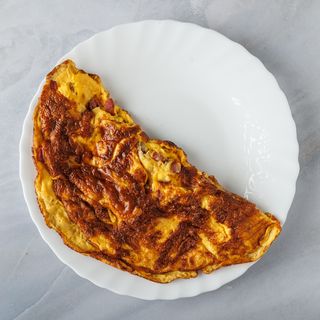 Omlet od tri jaja sa slaninom