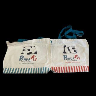 Panda fly Borsa- Panda fly Canvas bag 帆布袋