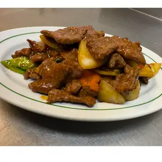 Ternera Con Salsa De Ostras