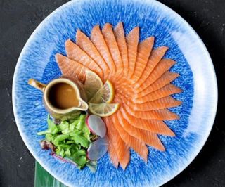 Карпаччо из лосося