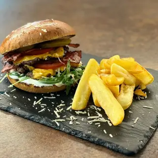 Bacon Smashe burger 