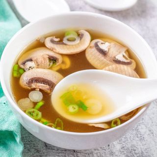 Clear Mushroom Soup