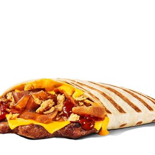 Plant-Based Cheesy BBQ Wrap