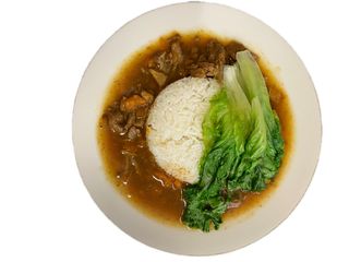 Riso con manzo stufato