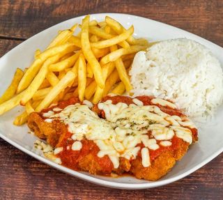 File de Frango à Parmegiana