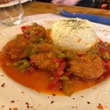 Albóndigas con arroz