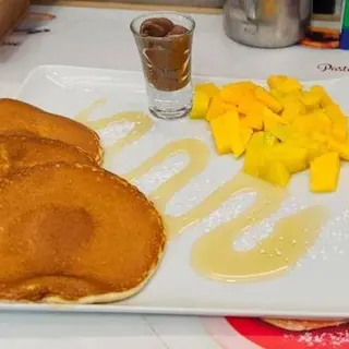 Panquecas com Manga