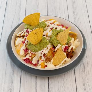Nachos Con Guacamole