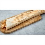 Kebab Tortilla na cienkim cieście samo mięso super mega