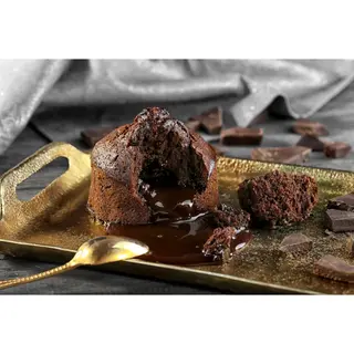 Lava Cake cu topping de cicolată (produs semipreparat, congelat)