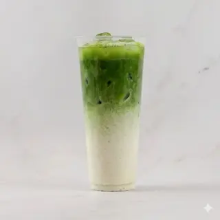 Matcha Jasmine Tea With Milk