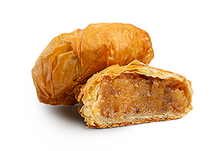 Крафтовий пиріг з яблуком