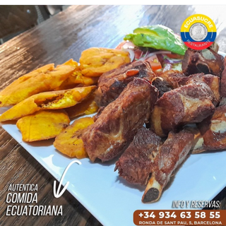 Fritada de costilla de cerdo 