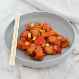 Z037. Pollo in salsa piccante