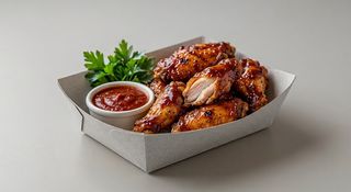 Alette di pollo bbq 6 pezzi