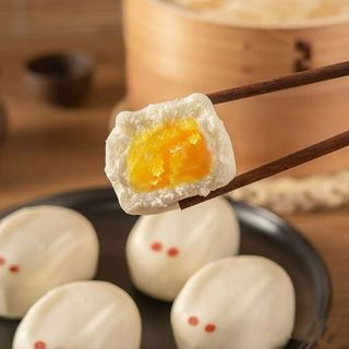 Bao Relleno De Yema De Huevo (4 Uds.)