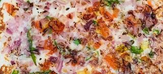 Tomato, Onion & Chilli Uthappam (V)