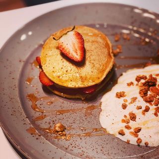 Panquecas de Aveia com Topping