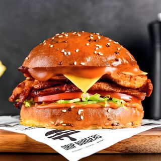 'DRIP CHICKEN' BURGER