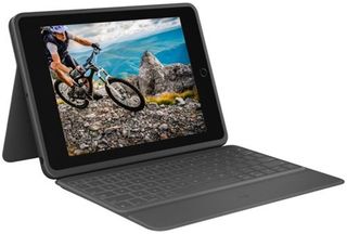 Funda Con Teclado Logitech Rugged Folio Negro Para Ipad 10,2'' - 5099206087576
