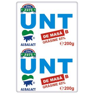 Albalact unt de masa categoria B 65% grasime 200 g