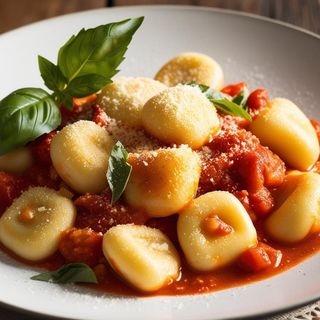 Pasta de gnocchi alla sorrentina