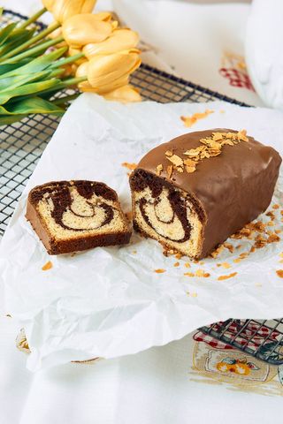 Мраморный кекс 