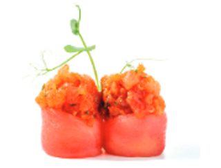 107. Gunkan de Atún Picante (2 Pzs.)